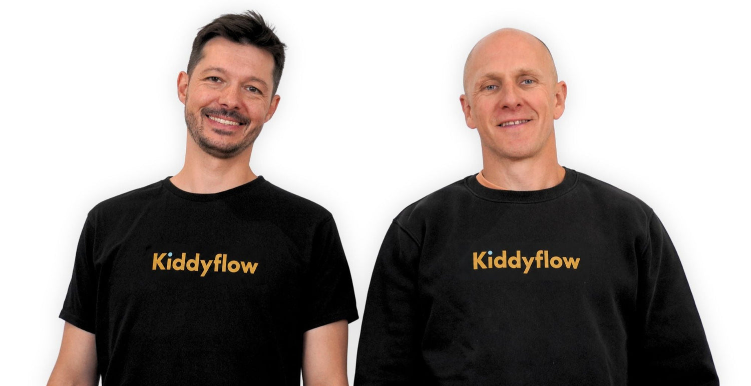 Men Dellagiovanna und Michael Plattner, die Gründer von Kiddyflow