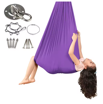 Violette Flow Therapieschaukel von Kiddyflow – sensorische Schaukel für Kinder